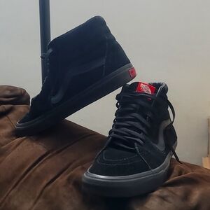 Vans Sk8 Hi Black Suede